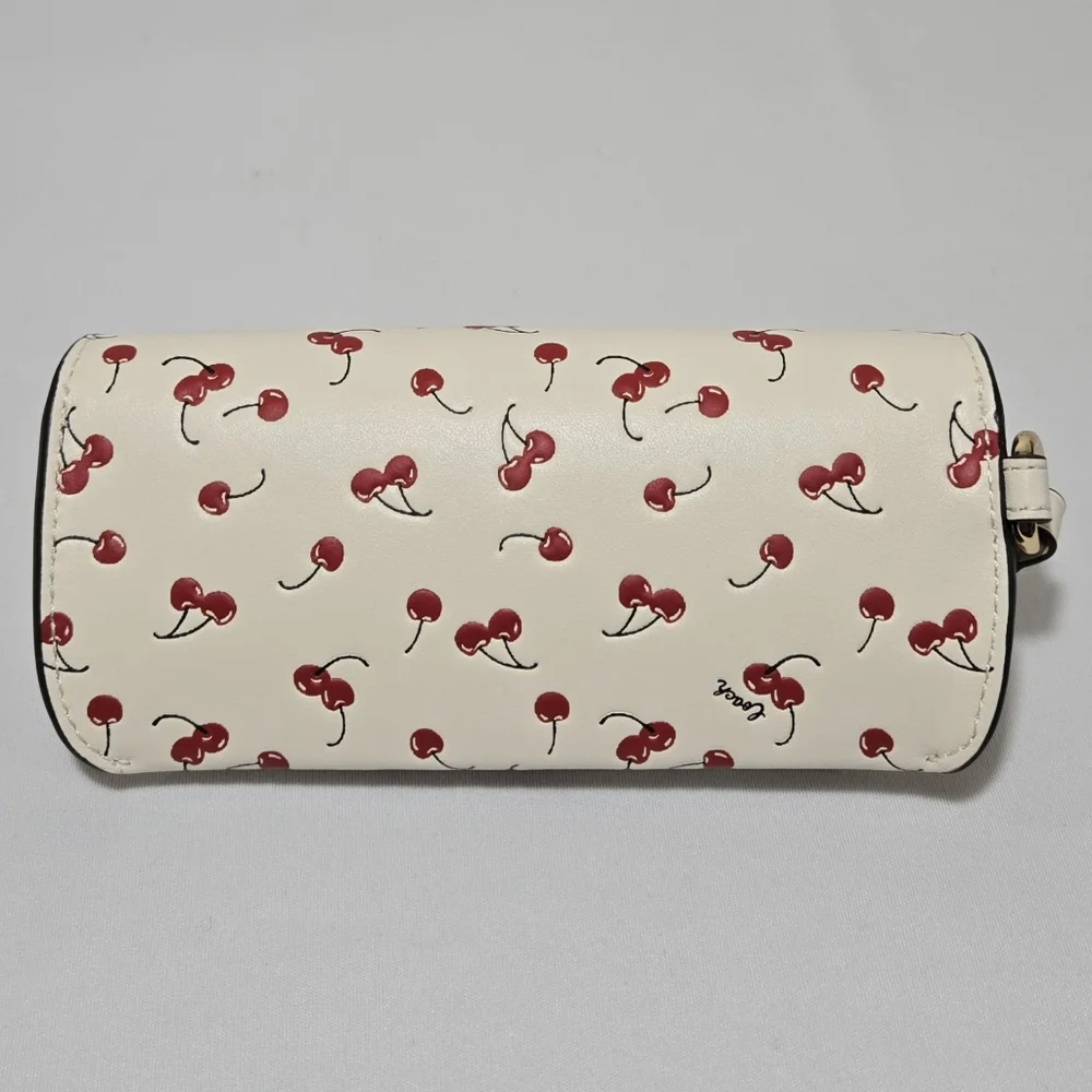 Coach Sunglass Case With Cherry Print